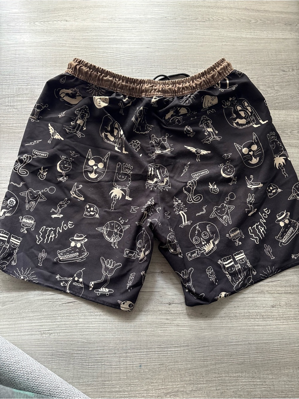 Stance Athletic Shorts Swim Trunks Graphic Design XL